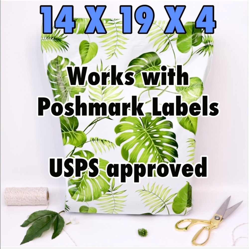 20 14X19X4 Poly Mailers Flat Bottom Shipping Envelopes PRICE FIRM - Picture 5 of 10